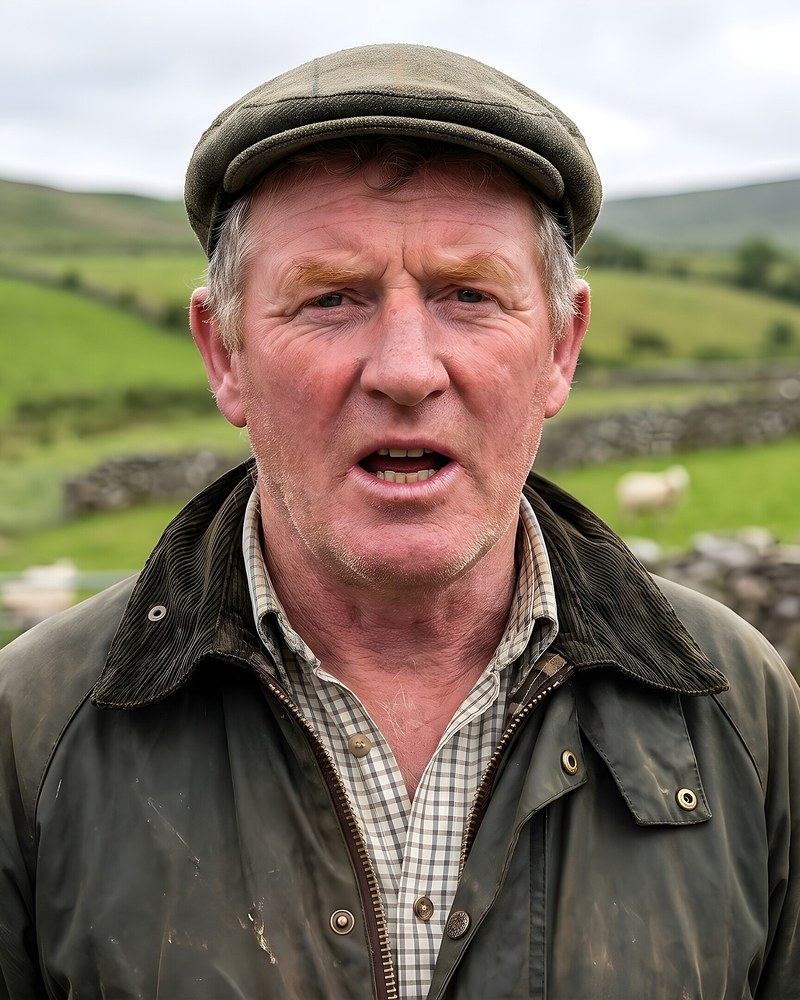 Seamus Fields on his ground in West Cork